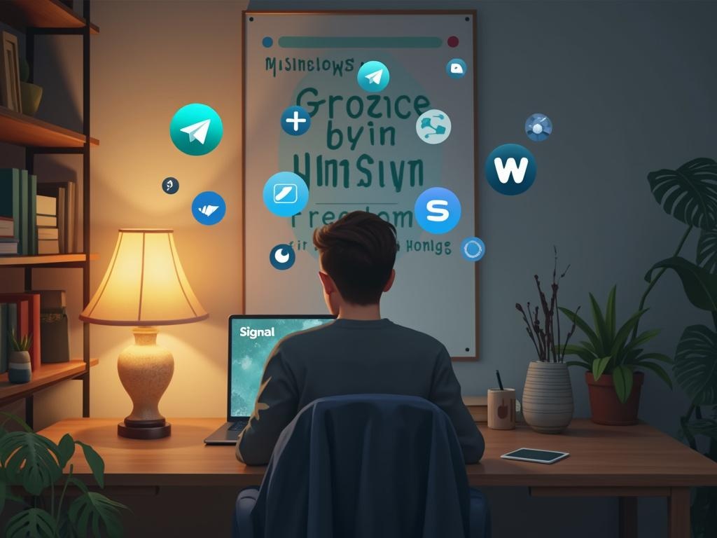 nommez une alternative libre au logiciel propriétaire whatsapp.