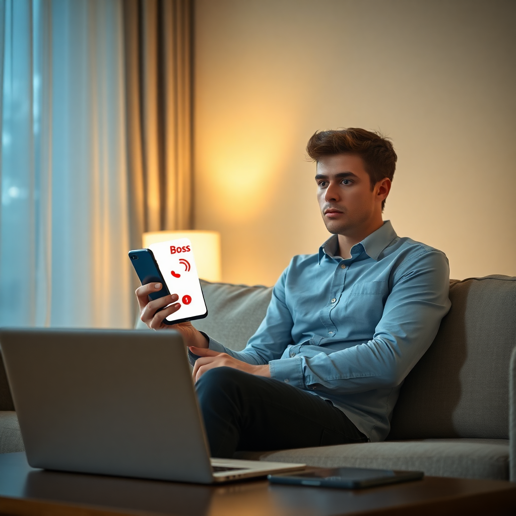 mon employeur m'appelle sur mon portable personnel