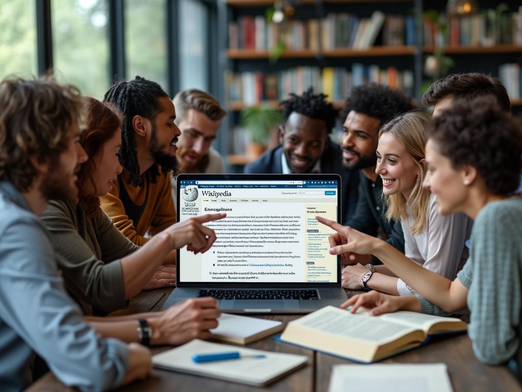 nommez une encyclopédie collaborative en ligne.