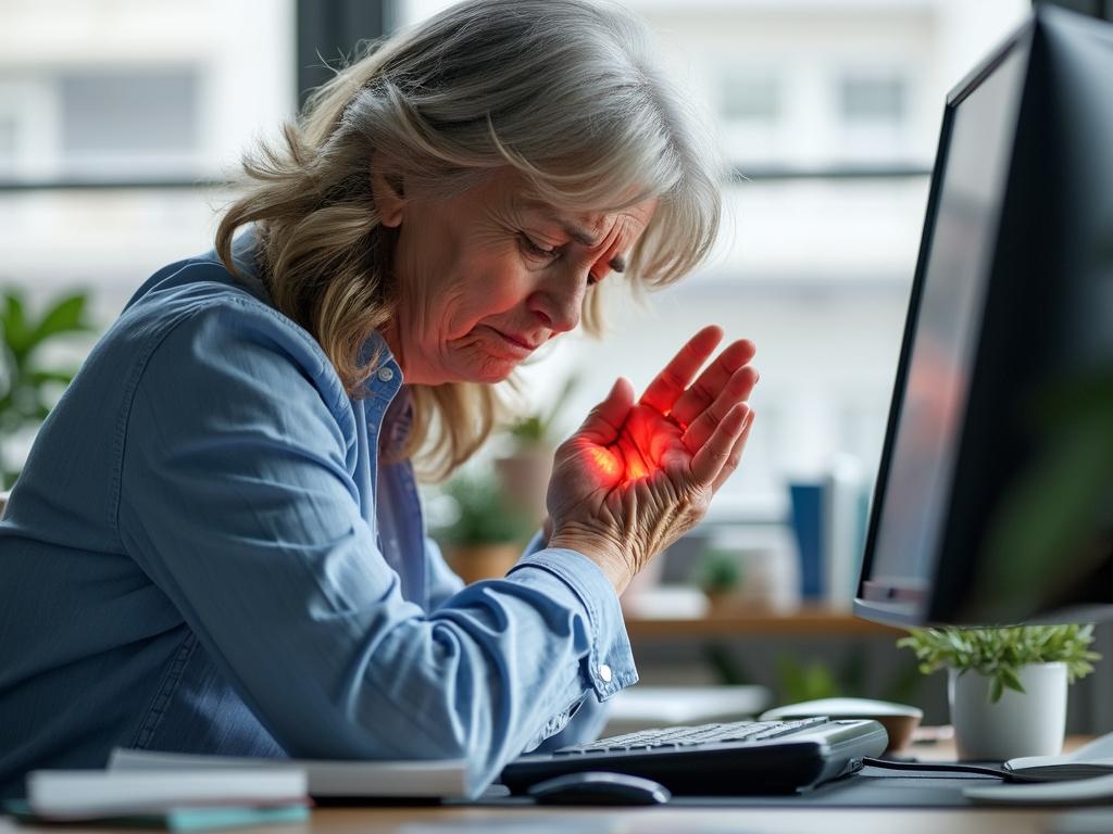 peut on travailler avec une algodystrophie de la main