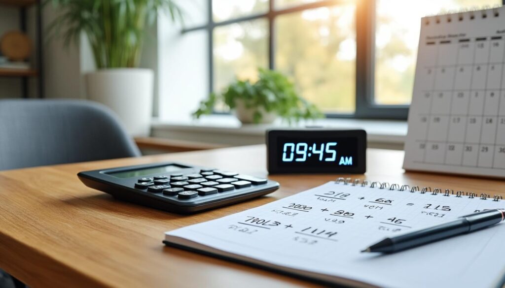 découvrez comment calculer facilement le nombre d'heures travaillées par mois en partant d'une base de 30 heures par semaine grâce à notre méthode simple et rapide.