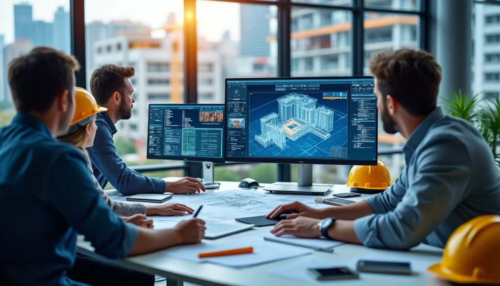 myextrabat est un logiciel de gestion complet conçu spécialement pour les professionnels du bâtiment, facilitant la gestion de projets, devis, factures et suivi chantier.